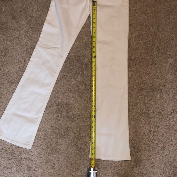 7 for All Mankind *ALI IN SOLEIL White Skinny Bootcut Jeans Sz 26 / US 4 MP $228 - Picture 12 of 12